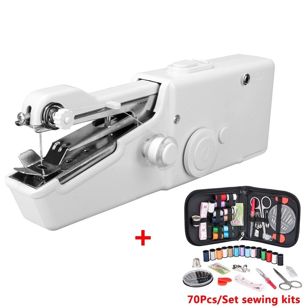 Handheld Sewing Machine Plus Sewing Accessories Etsy