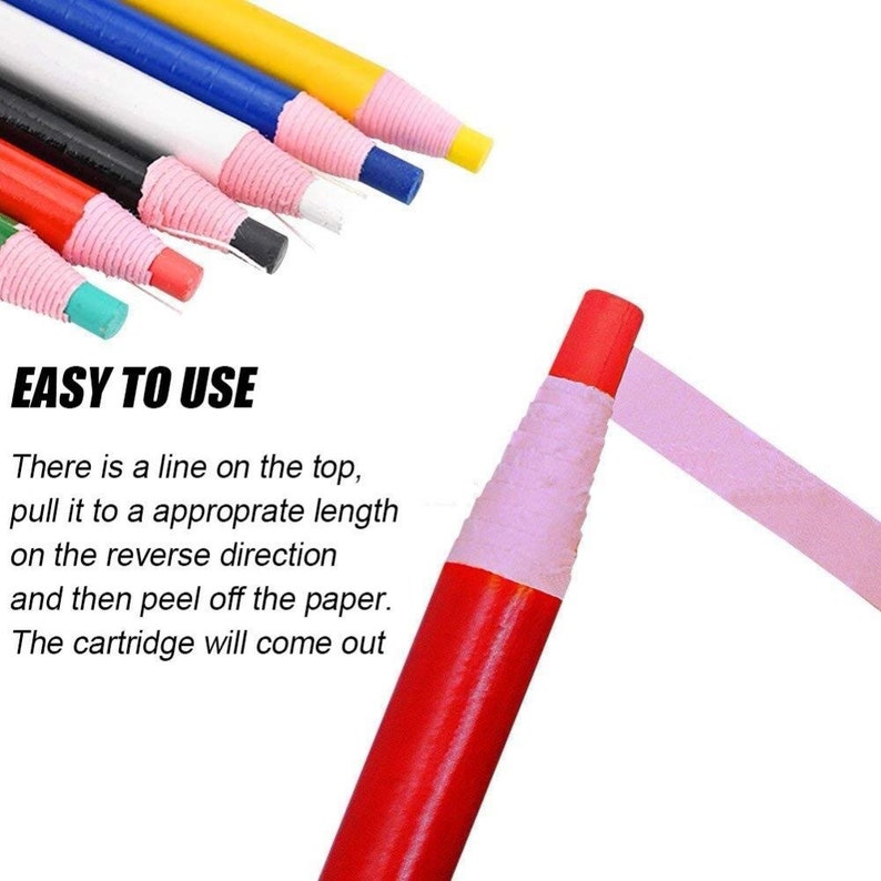 Tailors Chalk Fabric Marker Pens Sewing Accessories Etsy