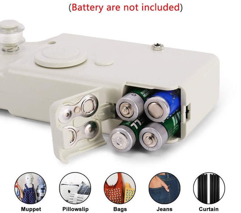 Handheld Sewing Machine Plus Sewing Accessories Etsy