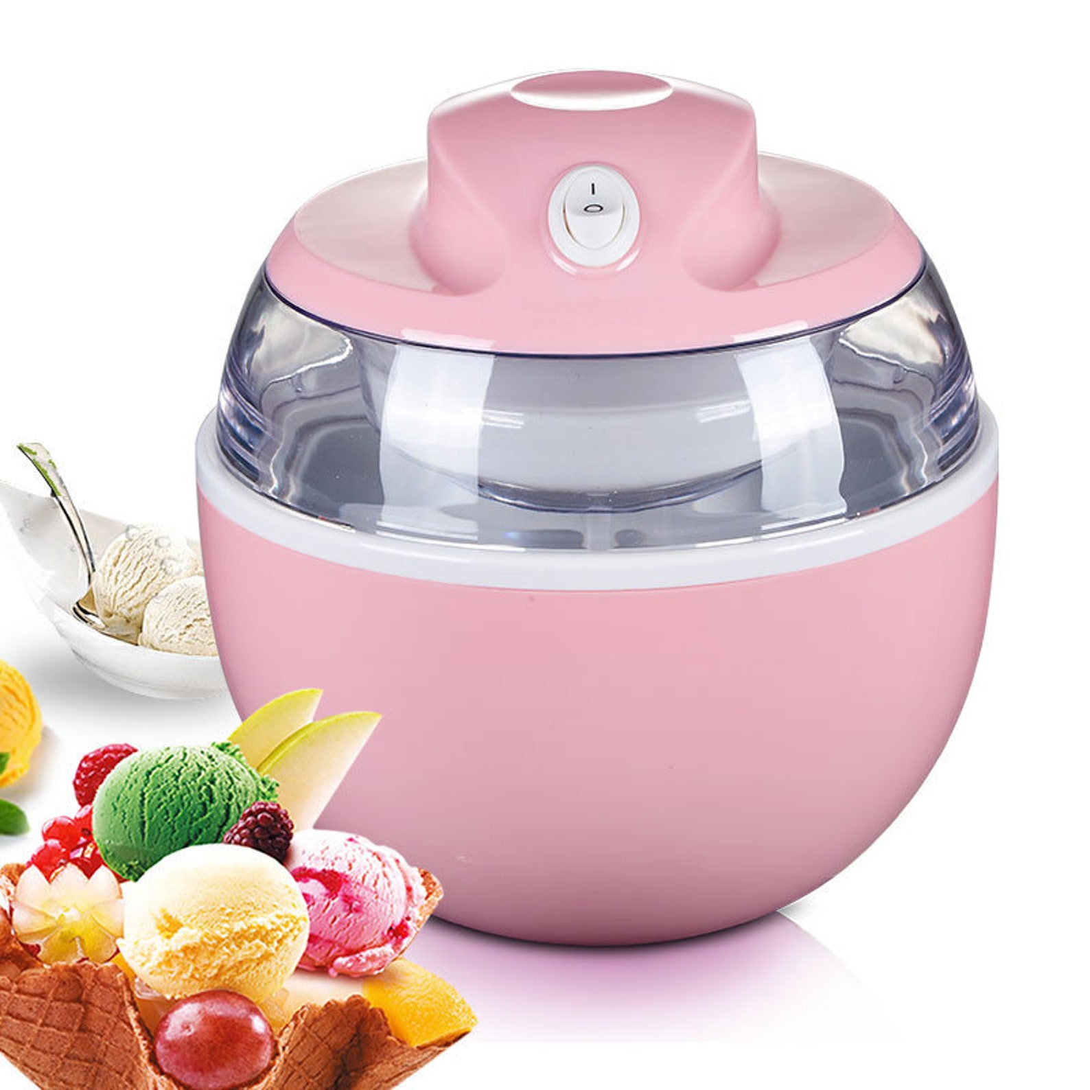 Mini Ice Cream Maker Portable Ice Cream Maker DIY Dessert Etsy