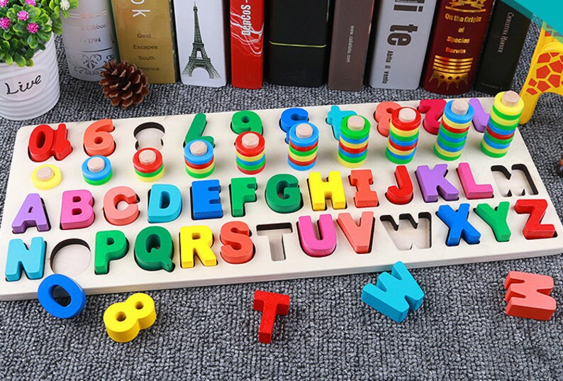 Educational toys for kids Montessori toy for kindergarteners Etsy