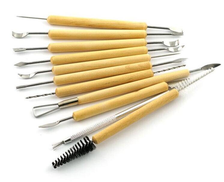 Clay Sculpting Tool Kit Clay Shaping Tools 11pc Set Pottery Etsy Canada