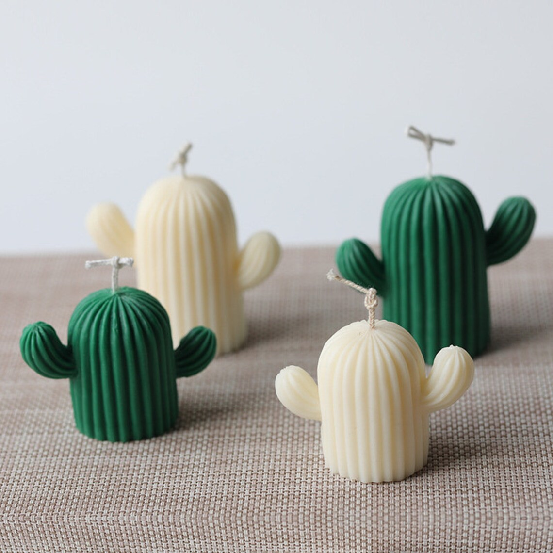 Cactus Candle Molds Cacti Succulent Silicone Mould for Mini Etsy