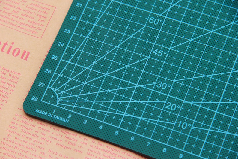 PVC Cutting Mat A3 A4 A5 Double Sided Fabric Cutting Board Etsy