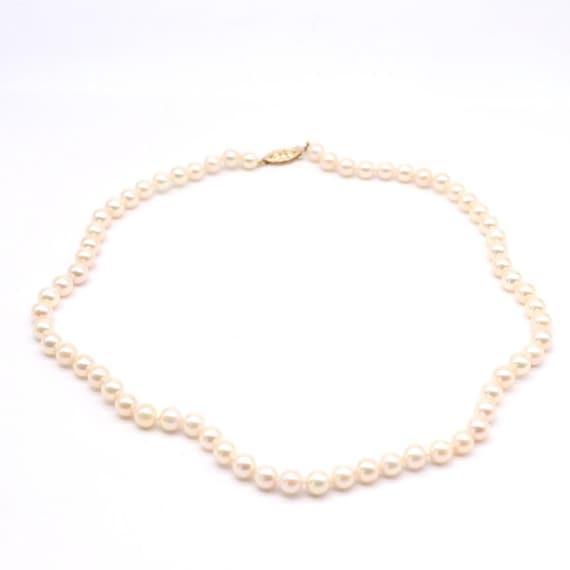Estate Akoya Pearl Necklace