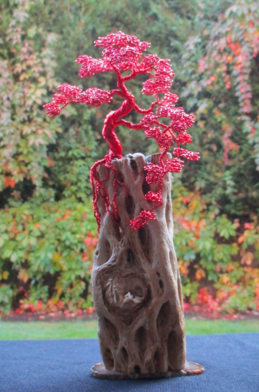 Red Conduit Tree Red Wire Tree on Cholla - Etsy