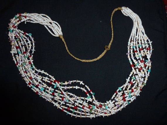 Genuine Santo Domingo Bead Necklace - Gem