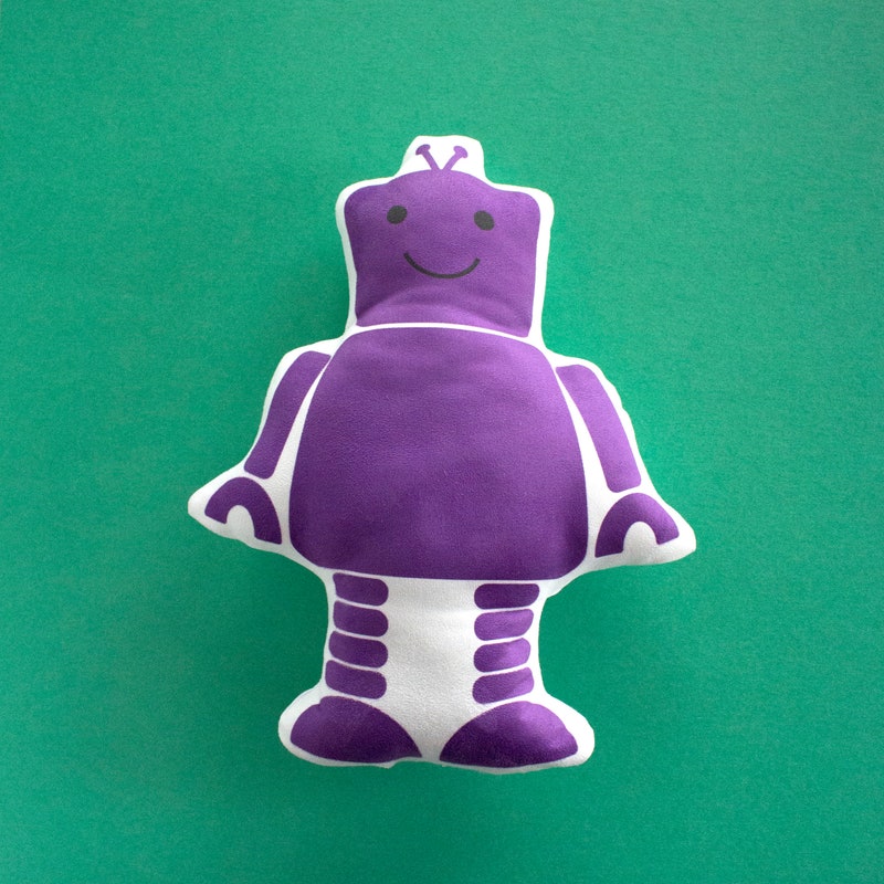 Robot Plush - Etsy