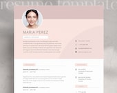 Modern Resume Design, Resume Template Word, CV Template Word, CV Design, Curriculum Vitae, Free Resume Template, Teacher Resume with Photo