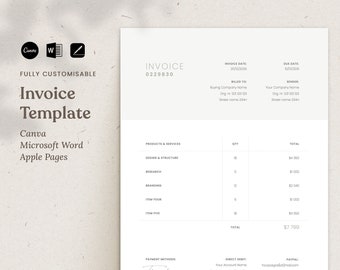 designer receipt etsy