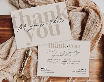 160 Biglietti Di Ringraziamento Neri Per Piccole Imprese – 9x5 Cm, Retro Bianco Personalizzabile, Per Pacchi E Ordini
