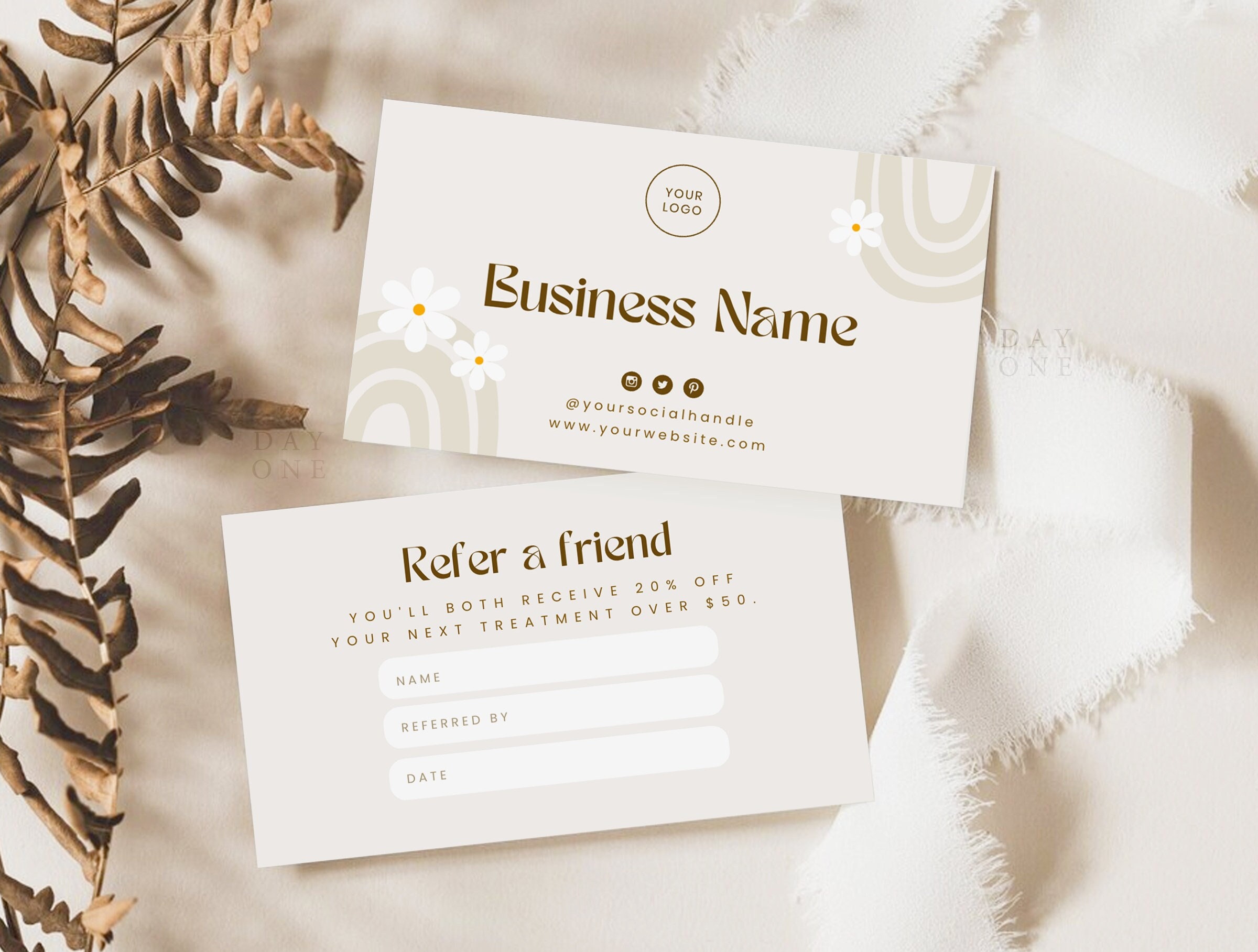 Image 9 for Referral Card Template