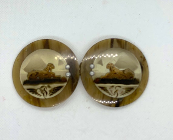 Gorgeous Rare Art Deco Egyptian Revival Celluloid