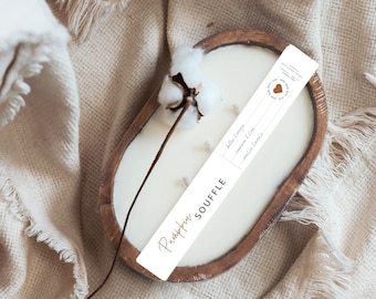 Fall Scented Dough Bowl Candle – 3 Wick, Farmhouse Decor