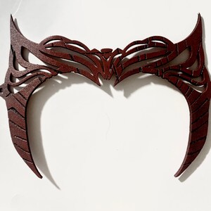 Scarlet Witch Crown. Dark Scarlet Witch Tiara. Multiverse Scarlet Witch