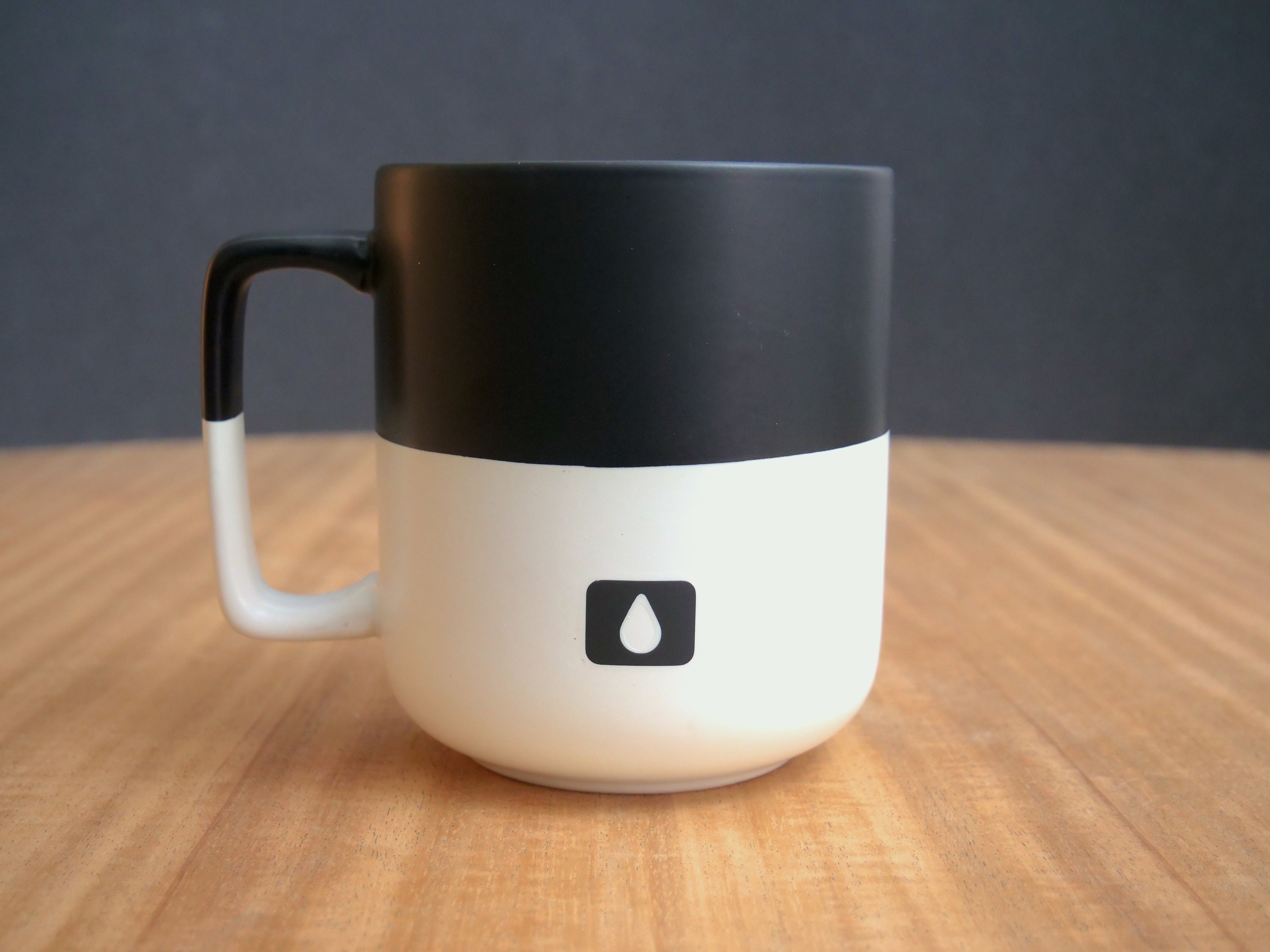 Fynn Modern Black and White Coffee Mug + Reviews