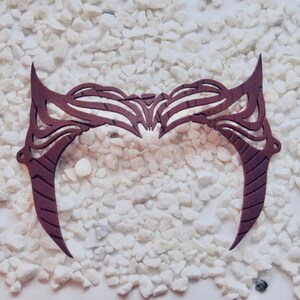 Scarlet Witch Crown. Dark Scarlet Witch Tiara. Multiverse Scarlet Witch