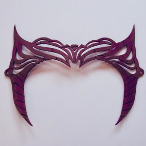 Scarlet Witch Crown. Dark Scarlet Witch Tiara. Multiverse Scarlet Witch