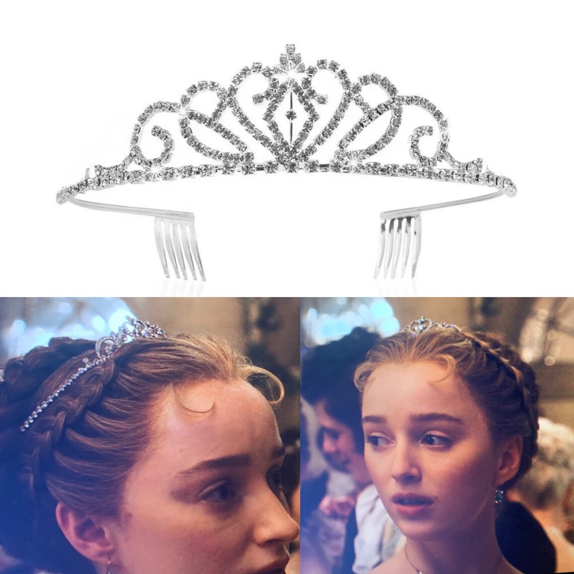 Daphne Bridgerton Inspired Tiara Etsy
