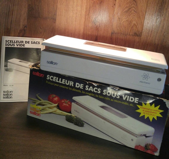 Scelleur Sous Vide Salton Etsy