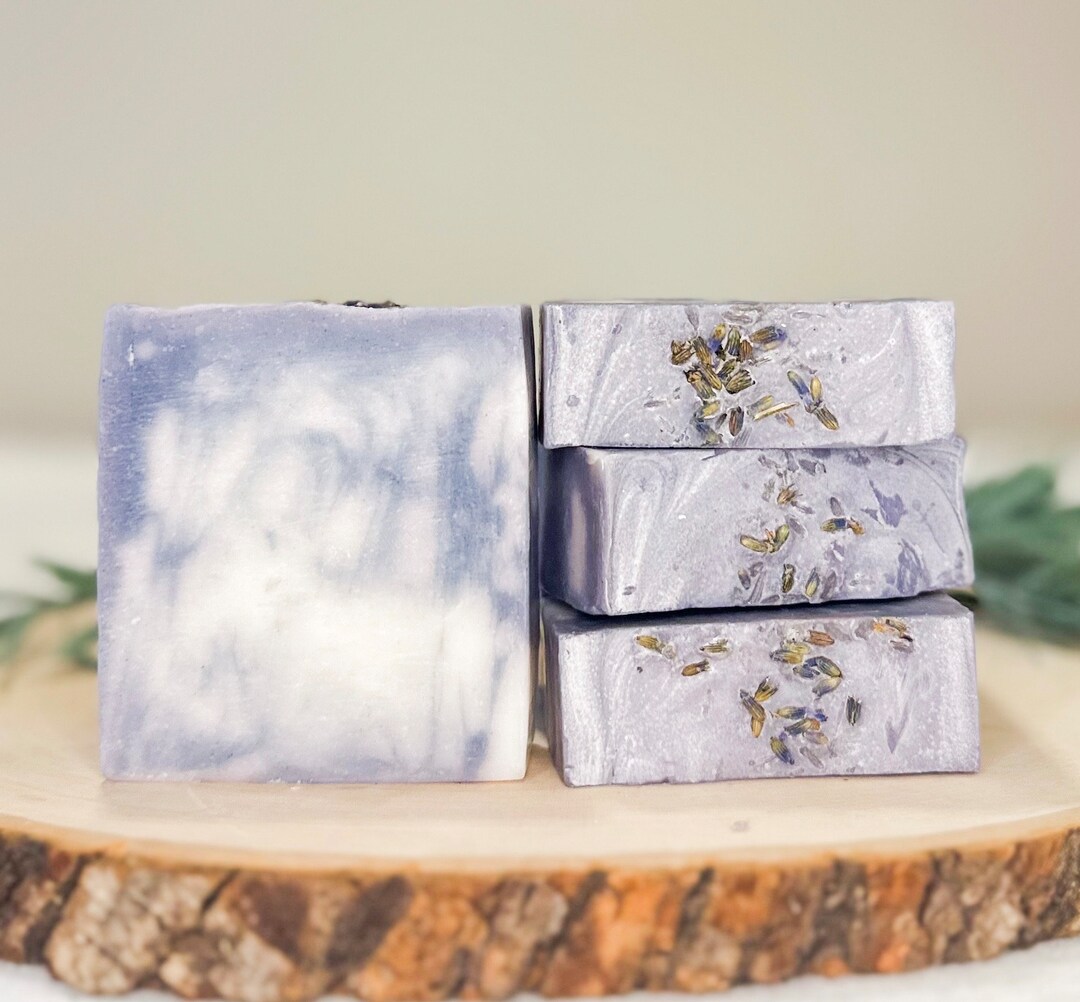 Lavender Eucalyptus Bar Soap Handmade Tallow Soap Artisan Cold Process ...