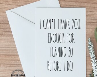 30th Birthday Card, Happy Thirtieth Birthday Gift, Card For Friend, Coworker, 30th Birthday Gift For Her, Turning 30 Funny Birthday Cards