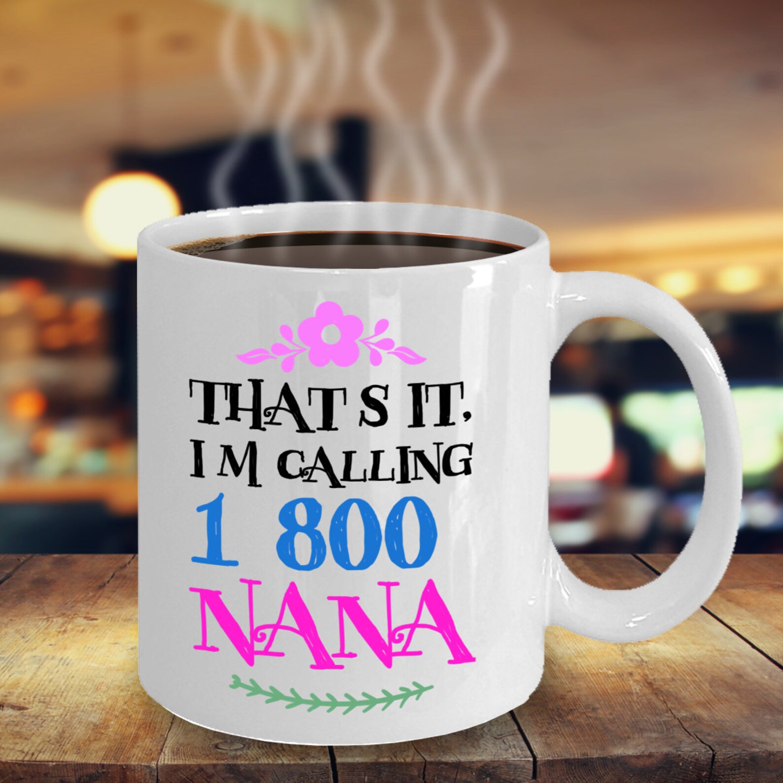 Grandma Gifts Mug for Nana Gift From Grandchildren Fun Etsy