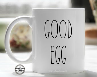 Good Egg Easter Coffee Mug, Minimalist Easter Gift