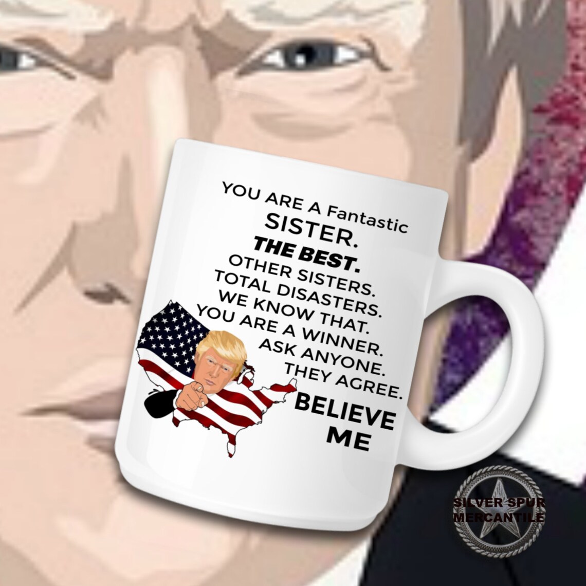 Trump Mug Sister Inappropriate Gifts for Sister Gift for Women Etsy