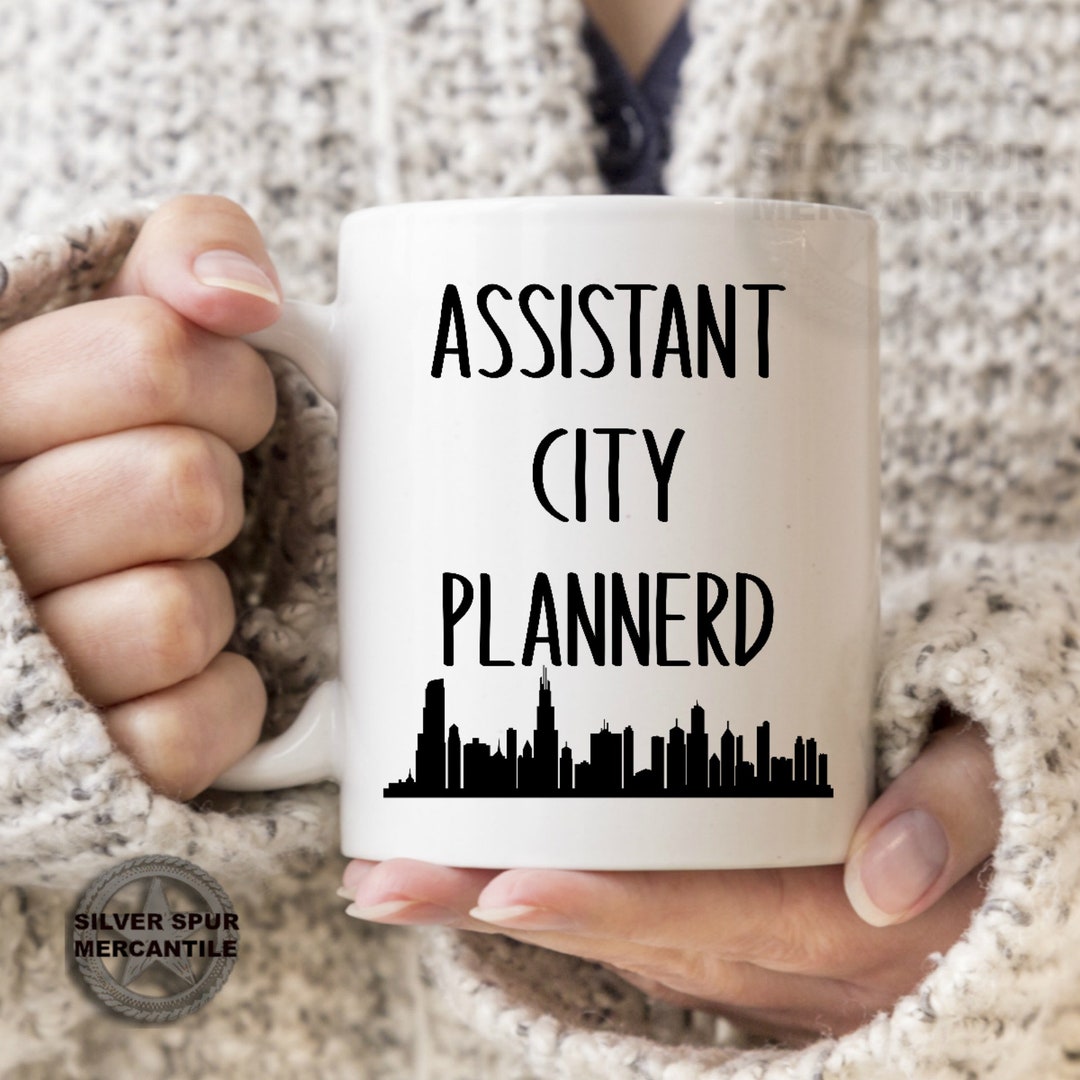 City Planner Mug, Funny Planner Gift, Nerd Mug, Gift for Assistant