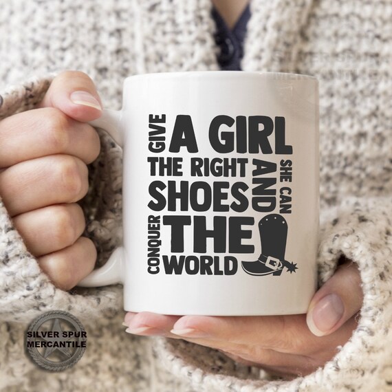 Western Boot Mug Cute Cowgirl Gift Western Gift Mug for - Etsy