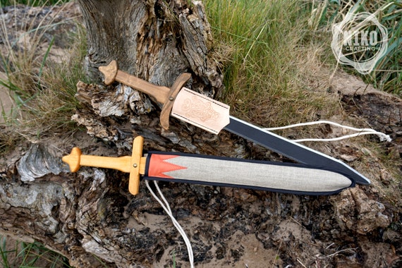 Viking Sword Scabbard Leather Or Linen And Shield Sword Etsy Belgie