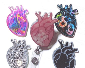 Cardiac badge reel Pulmonary RCP RT  cardiologist RN