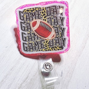 Game day badge reel Football