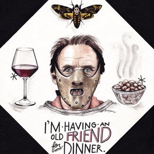 Hannibal Lecter Silence of the Lambs PRINT