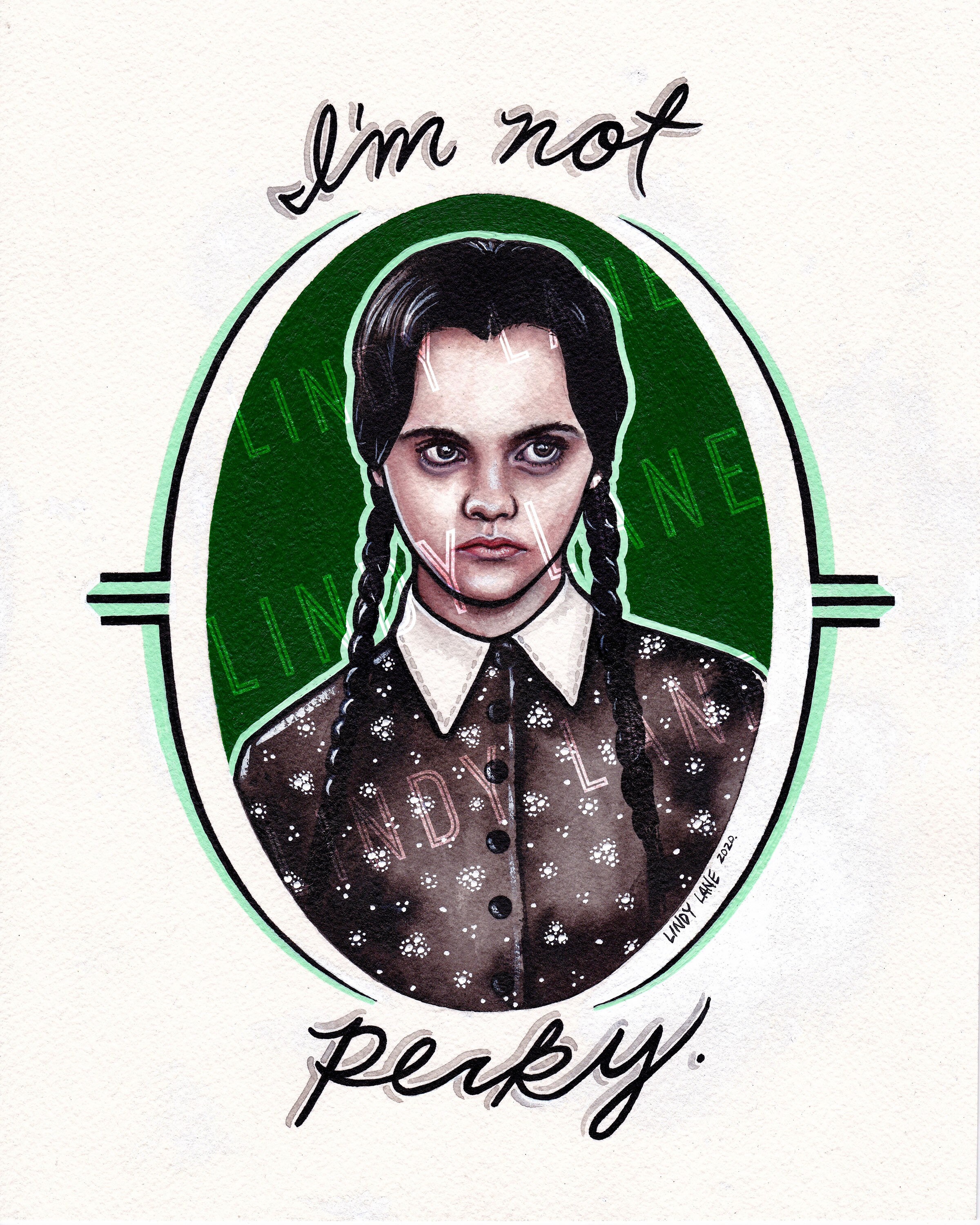 Wednesday Addams I M Not Perky