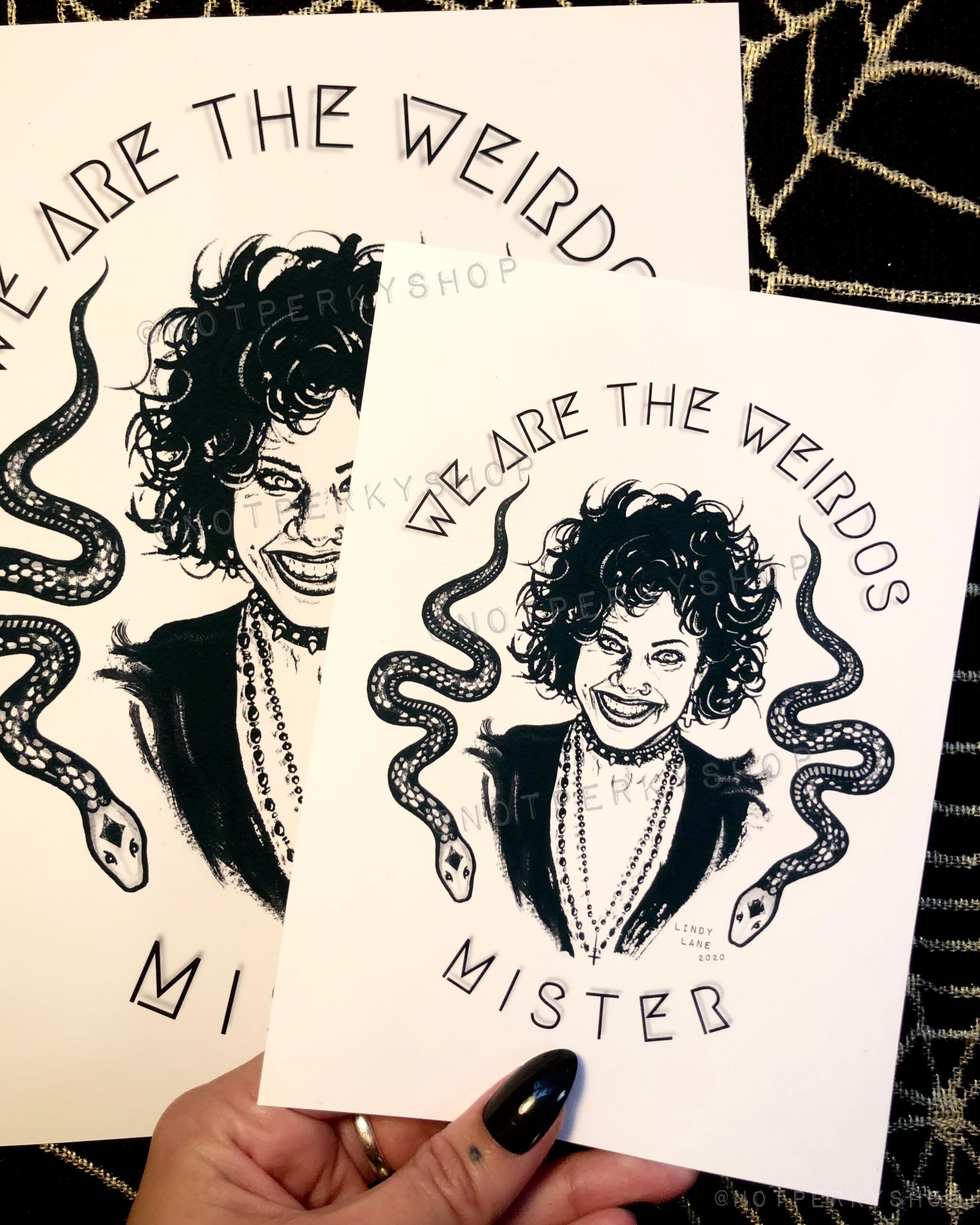 Nancy Downs We Are The Weirdos Mister Sticker Car Laptop Craft - Foto 5