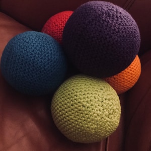 Crochet/ handmade/ stuffed toy balls/ dodge ball toys/ soft baby toys/ kids toy/ made to order/ custom made/ pet toy/ animal/ affordable