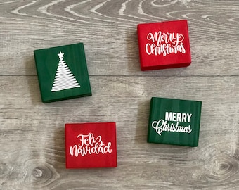 Christmas Tiered Tray Decor