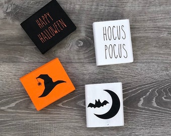 Halloween Tiered Tray Decor