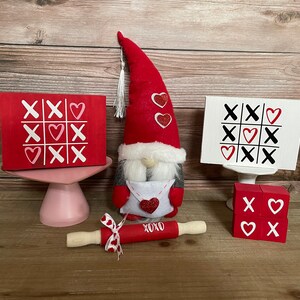 Valentines Day Tiered Tray Decor