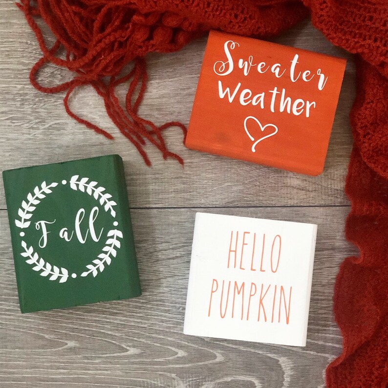 Fall Tiered Tray Decor image 0