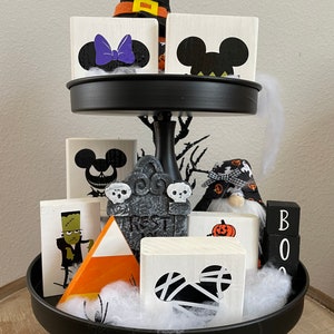 Halloween Tiered Tray Decor