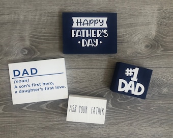 Father’s Day Tiered Tray Decor
