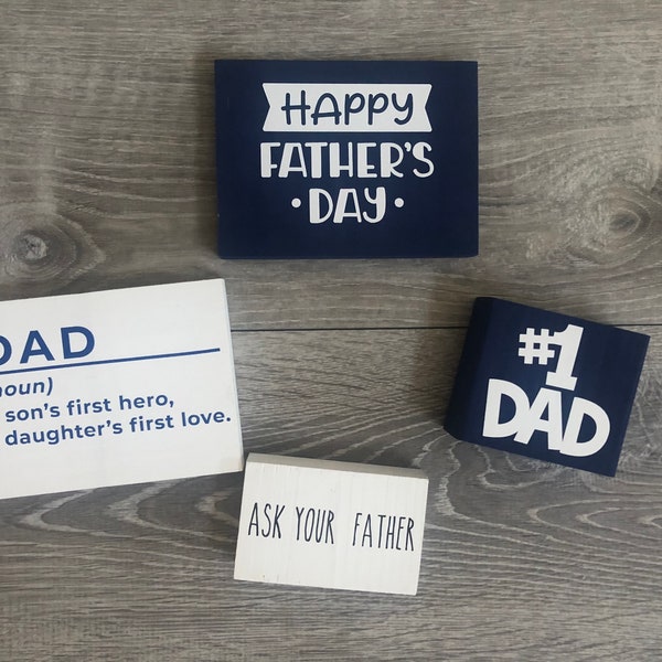 Father’s Day Tiered Tray Decor