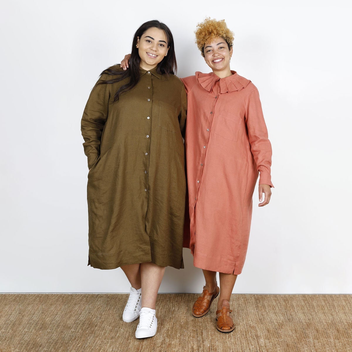 Make by TFS Bloom Shirt Dress PDF Sewing Pattern (Instant Download