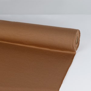 ZQ Merino Wool Jersey Knit Fabric - Chestnut Brown