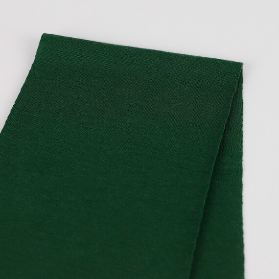 100% Merino Wool Jersey - Evergreen