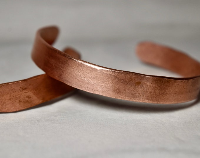 Heavy Gauge. Twisted Copper Bracelet. in Montana. Made Etsy