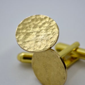 Custom Brass Cufflinks | Special Event Cufflinks | Wedding Gift | Groomsmen Gift | Wedding Cufflinks | Anniversary Gift